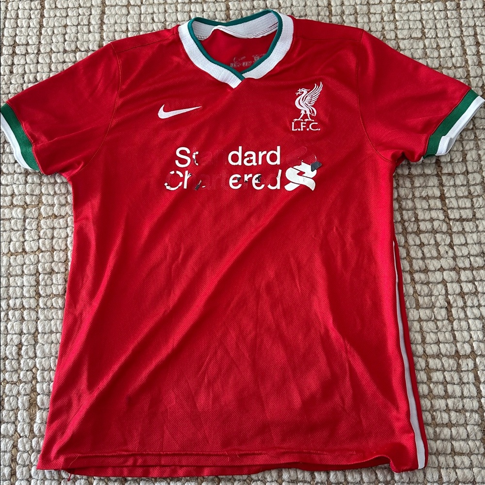 Nike Red Liverpool FC Soccer Shirt